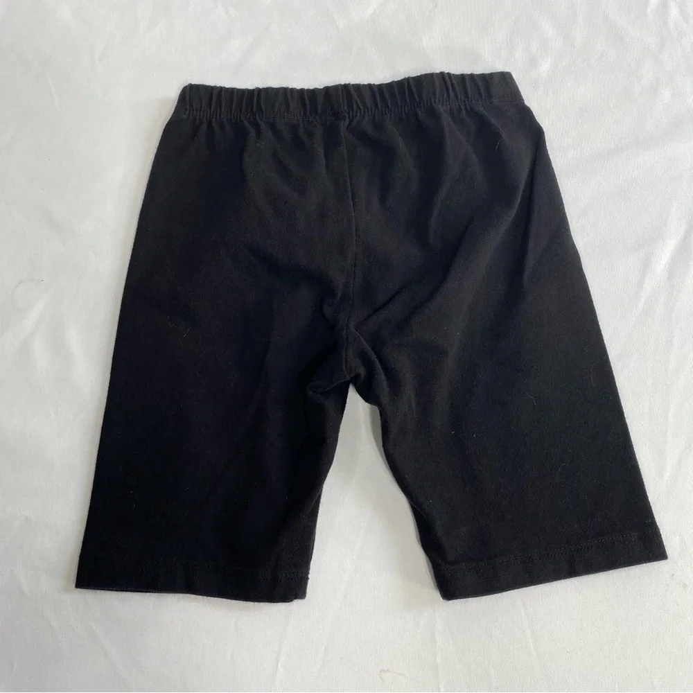 Children’s Place Girls Basic Black Bike Cartwheel Shorts